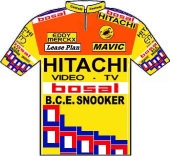 Hitachi - Bosal - B.C.E. Snooker 1988 shirt