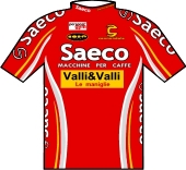 Saeco - Valli & Valli 2000 shirt