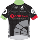 OCBC Singapore Continental Cycling Team 2014 shirt