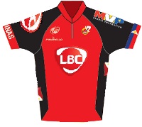 LBC - MVP Sports Foundation Cycling Team 2014 shirt