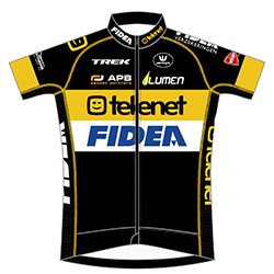 Telenet - Fidea Cycling Team 2016 shirt