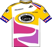 Lycra - Halfords 1987 shirt