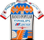 Jaisa - Banco Popular - Philips - Lacsa - Vitus 1994 shirt