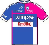 Lampre - Fondital 2007 shirt