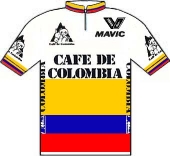 Café de Colombia - Mavic 1989 shirt