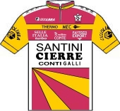 Santini - Cierre 1986 shirt