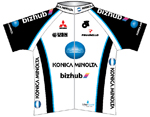 Team Konica Minolta / Bizhub 2009 shirt