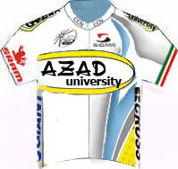 Azad University Iran 2010 shirt