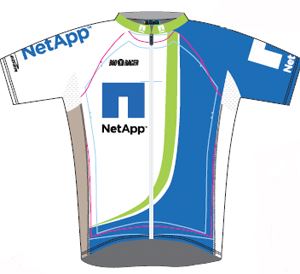 Team NetAPP 2010 shirt