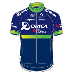 Orica - BikeExchange 2016 shirt