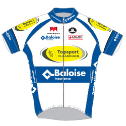 Topsport Vlaanderen - Baloise 2016 shirt