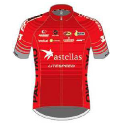 Astellas Cycling Team 2016 shirt