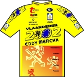 Vlaanderen 2002 - Eddy Merckx 1998 shirt