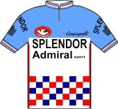 Splendor - Admiral 1980 shirt