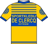 Sportkledij - De Clercq 1976 shirt