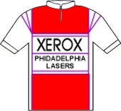 Team Xerox - Philadelphia Lasers 1985 shirt